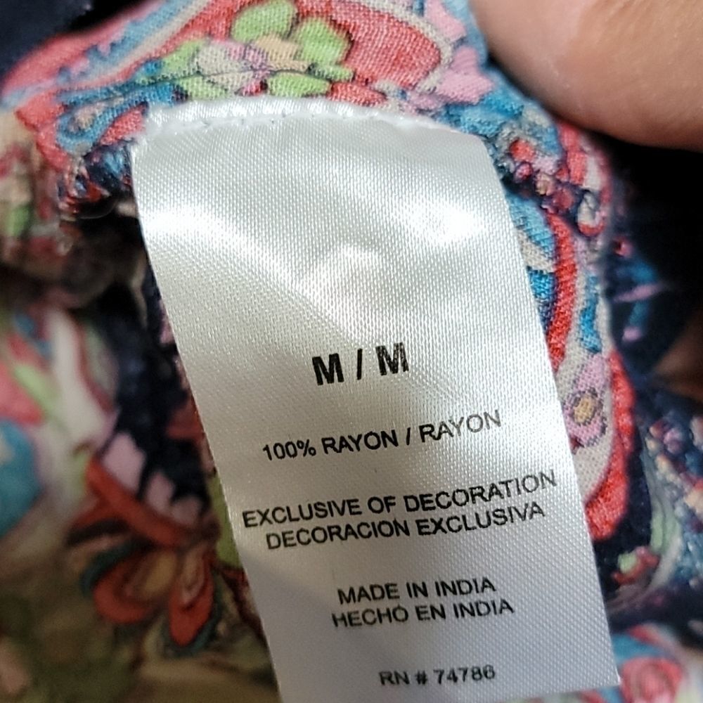 BILA BOHEMIAN PRINT FLOWY TANK TOP - Picture 6 of 6